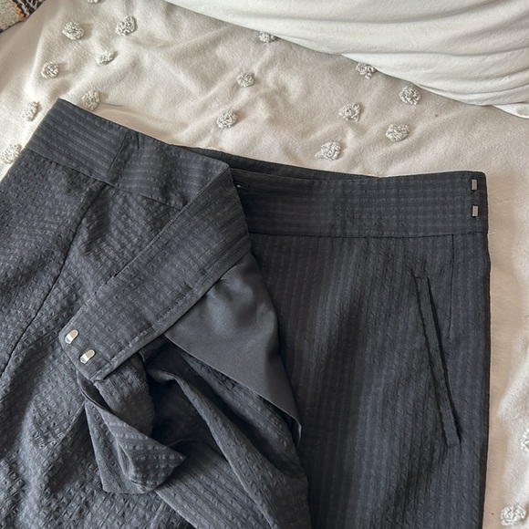 GAP Black Wrap Skirt 6 - Picture 3 of 7